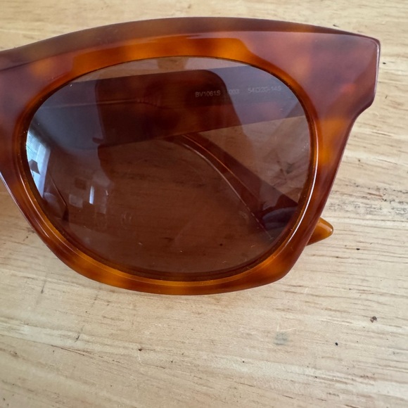 Bottega Veneta Brown Rectangular Sunglasses - Picture 3 of 12